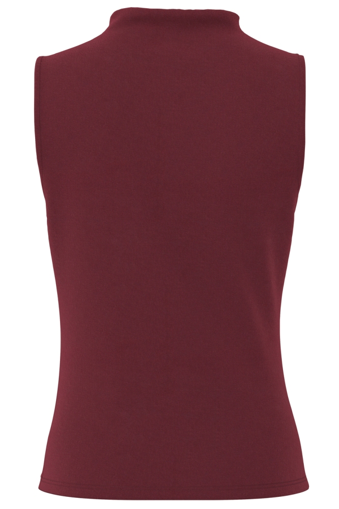 PCMADISON SL DRAPED TOP JRS NOOS BC 17151143 TAWNY PORT